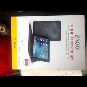 Zagg Bluetooth keyboard and case.